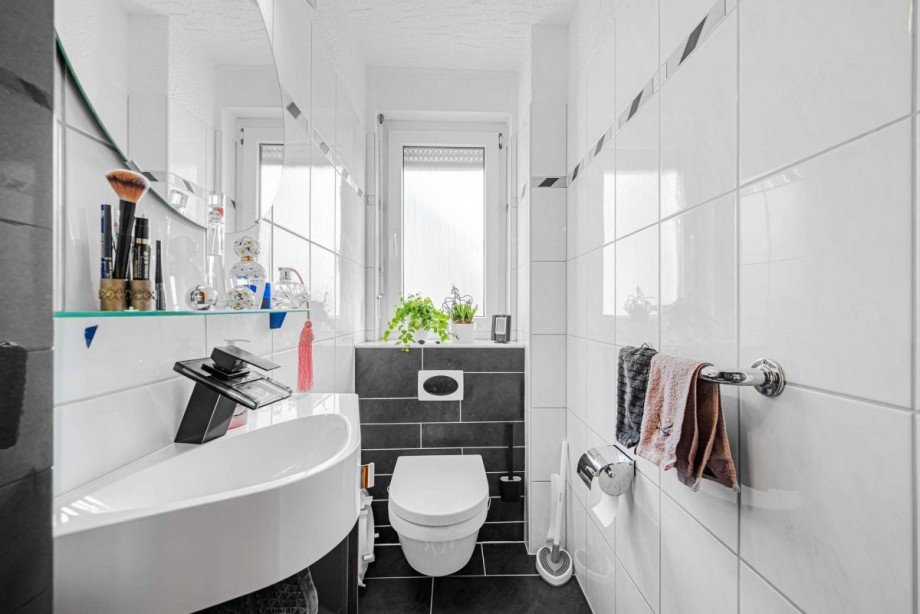 Das G�ste-WC Maisonettewohnung Witten