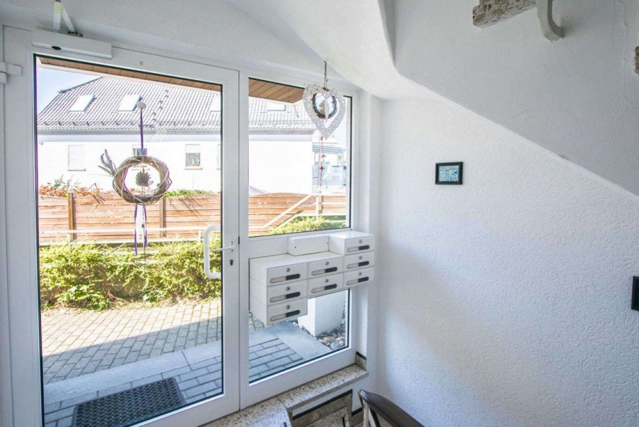 Hauseingang Maisonettewohnung Wetter