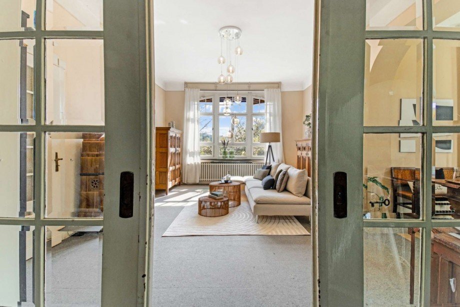 Ein erster Blick in den Wohnbereich Villa Wetter (Ruhr)