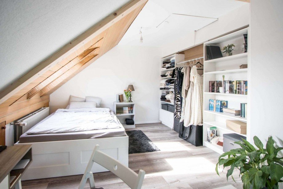 Studioappartement Schlafbereic Einfamilienhaus Herdecke