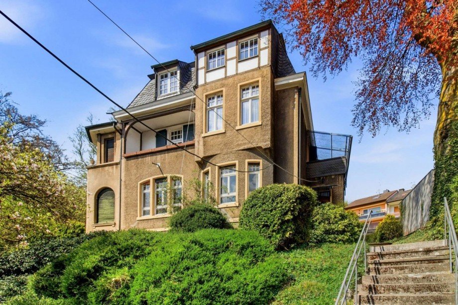 Stra�enansicht der Villa Villa Wetter (Ruhr)