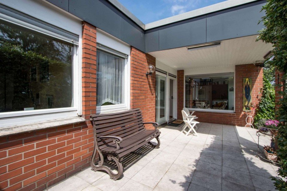 Teil�berdachte Sonnenterrasse Bungalow Marl