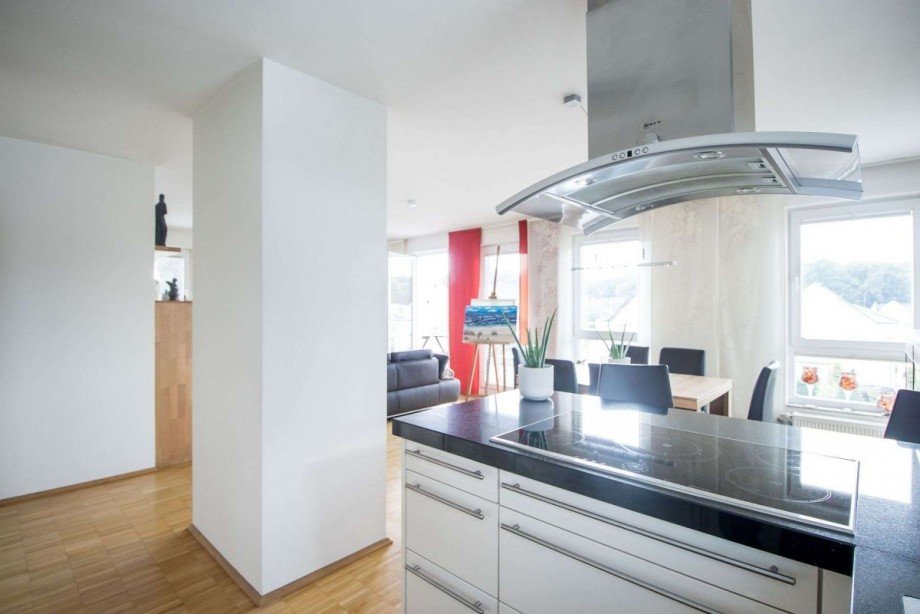 Offene K�che im Wohnbereich Wohnung Dortmund