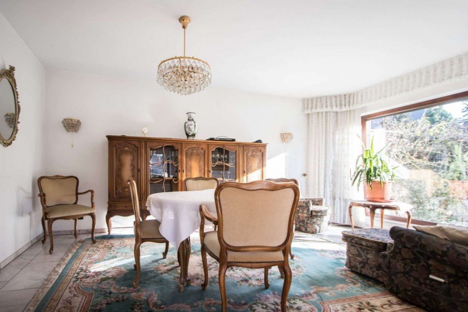 Esszimmer mit Panoramafenster Einfamilienhaus Marl
