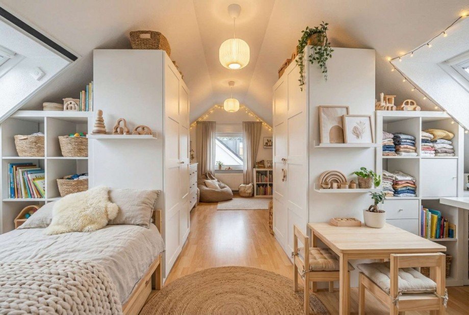 Studio KI Einrichtungsbeispiel Maisonettewohnung Witten