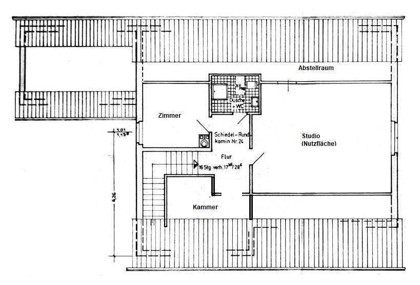Grundriss Dachgeschoss Einfamilienhaus Wetter