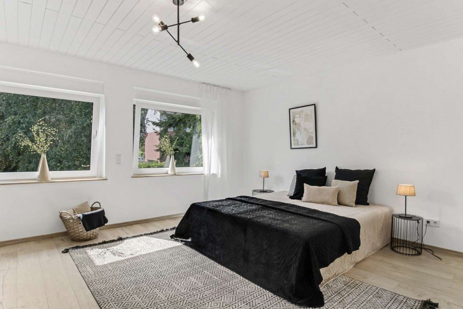 Das gro�e Schlafzimmer Wohnung Wetter
