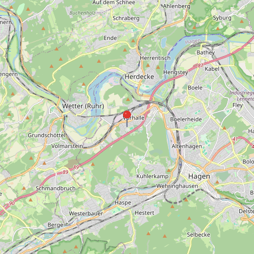 Makro Lage Reiheneckhaus Hagen