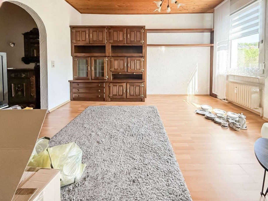 Wohnzimmer Dachgeschosswohnung Wetter