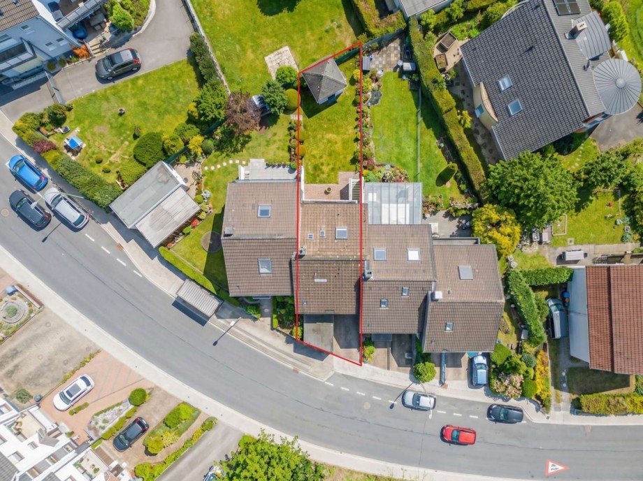 Luftbild Reihenmittelhaus Ennepetal