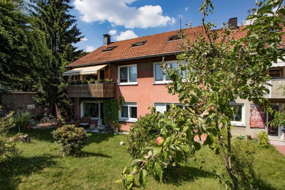 Gartenteilansicht des Hauses Mehrfamilienhaus Bochum